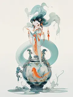 十二生肖|挥毫描瑞兽，映花意动人～