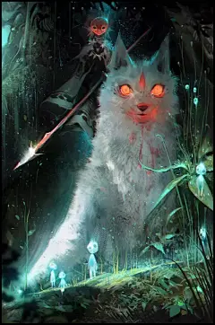 【插画师作品】第85期：美国92后插画师 Ross Tran 的女性插画作品 （竟然有古风）