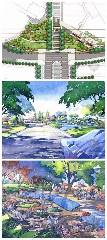 度假酒店周边环境景观设计：http://...
