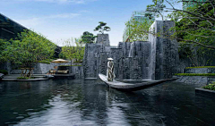 瀚藝景觀采集到景观【水景】