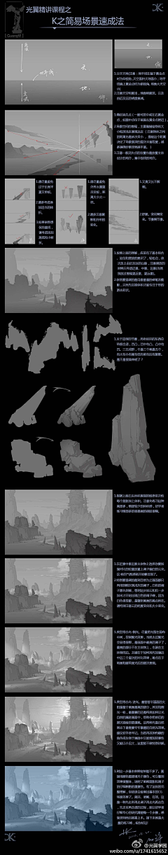 插の画师采集到场景教程素材