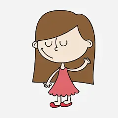 卡通装饰人物介绍海报女孩子高清素材 PPT制作设计 人物 人物介绍 动漫人物 卡通人物 女孩子穿裙子 海报设计 男孩和女孩 装饰设计 平面广告 设计图片 免费下载