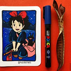 宫崎骏动漫手绘 马克笔上色也很nice
ins:alexkipnis ​ ​​​​
