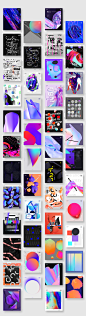 Graphic Design: Baugasm 365 Posters