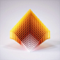 3D typography and patterns by Ari Weinkle