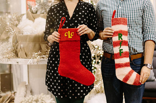 当幸福来敲门，DIY一款简单圣诞长袜