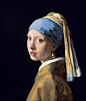戴珍珠耳环的少女_全画作_全历史