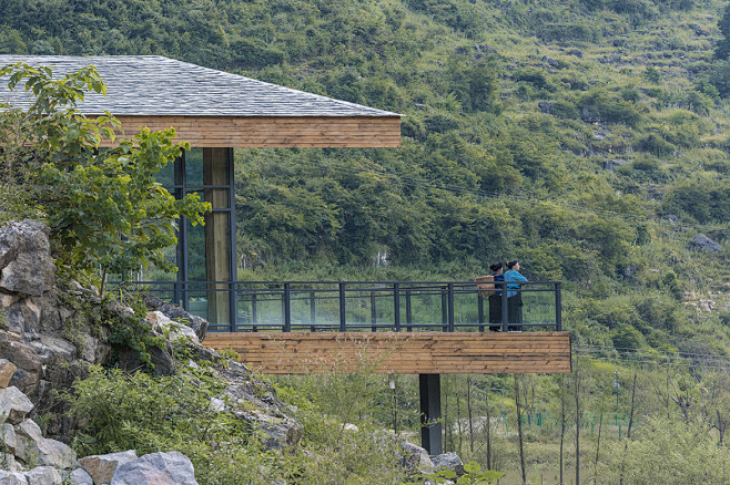 越过山丘安龙国家山地户外运动示范公园游客服务中心三文建筑何崴工作