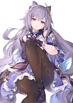 刻晴先生插画图片壁纸