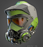 Extreme Sports Helmet 01, Jarryd Muir : A helmet I made in my spare time using Zbrush. This will be part of something bigger at a later stage (a full body powered wing-suit character... thing...). I wanted to combine a FMX with a diving helmet.
The proces