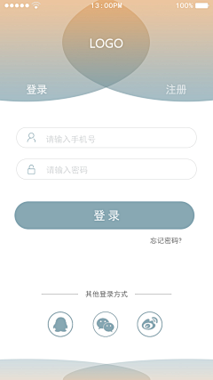 单线告白采集到UI界面