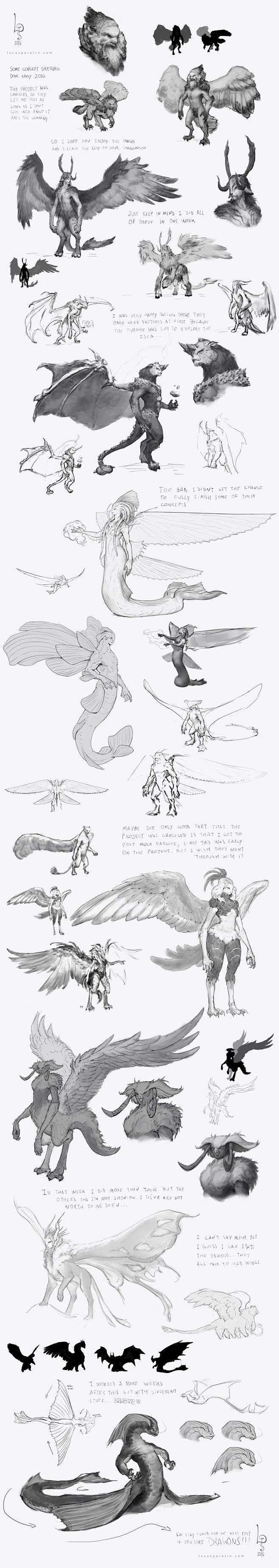 Concept Sketches, Lu...