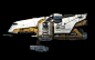 Preying Mantis Patrol Ship, Ansel Hsiao : A modification from the design in The Old Republic, up-detailed from game res of course.