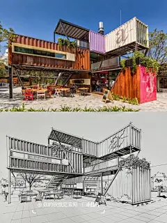集装箱改造房屋～简单出效果 - 小红书