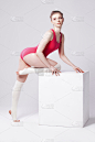 瑜伽,紧身连衣裤,垂直画幅,美,芭蕾舞者,女人,美人,健康,红色,2015年