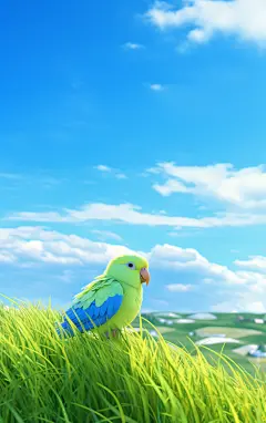 蓝天白云背景素材图AI图背景壁纸