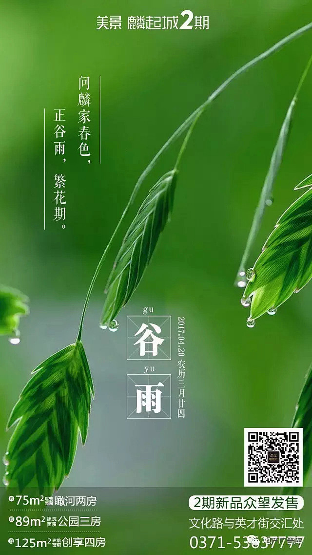 [作品]二十四节气之谷雨——地产广告