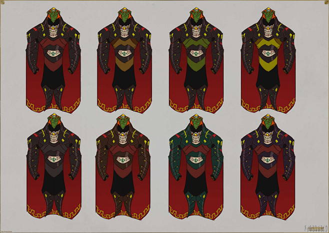 塞尔达传说经典反派加农道夫这个角色体型设计julenurrutia希望它既