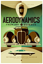 petersen automotive museum : aerodynamics poster by ... | graphic #采集大赛#