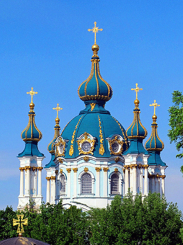 圣安得烈教堂，基辅，乌克兰
