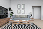 Scandinavian interior in Warsaw, Poland (ver.6) : Soft : 3ds max, corona , photoshop