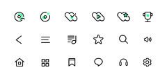 青谷采集到★优秀icon 简洁图标设计