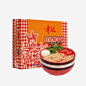 幸运红烧排骨面免抠素材_新图网 https://ixintu.com 产品实物 方便面 泡面 面食