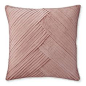 Pleated Velvet Pillow Cover | Williams Sonoma
