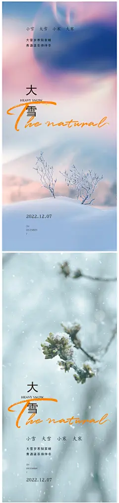 大雪海报