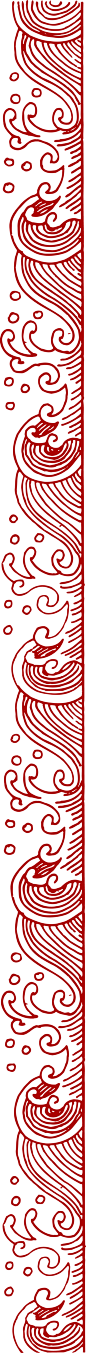 红色中国风浪花浪潮端午 —— 1设计素材网