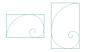 PS黄金分割工具：黄金螺旋 黄金三角 黄金比例 三分法