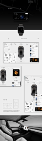 app UI concept car service application