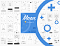 Moon Wireframe Kit #源文件 