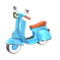 Vespa  3D Icon