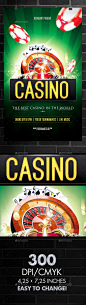 Casino Flyer | Casino Infographics: 