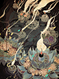 #绘画学习# 25岁的中国画师，倪传婧(Victo Ngai) | 福布斯“30 under 30 ”艺术榜单上最年轻的女性艺术家。#摄影美图#