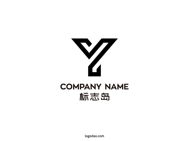 Y字母创意LOGO设计Y英文字母素材下载