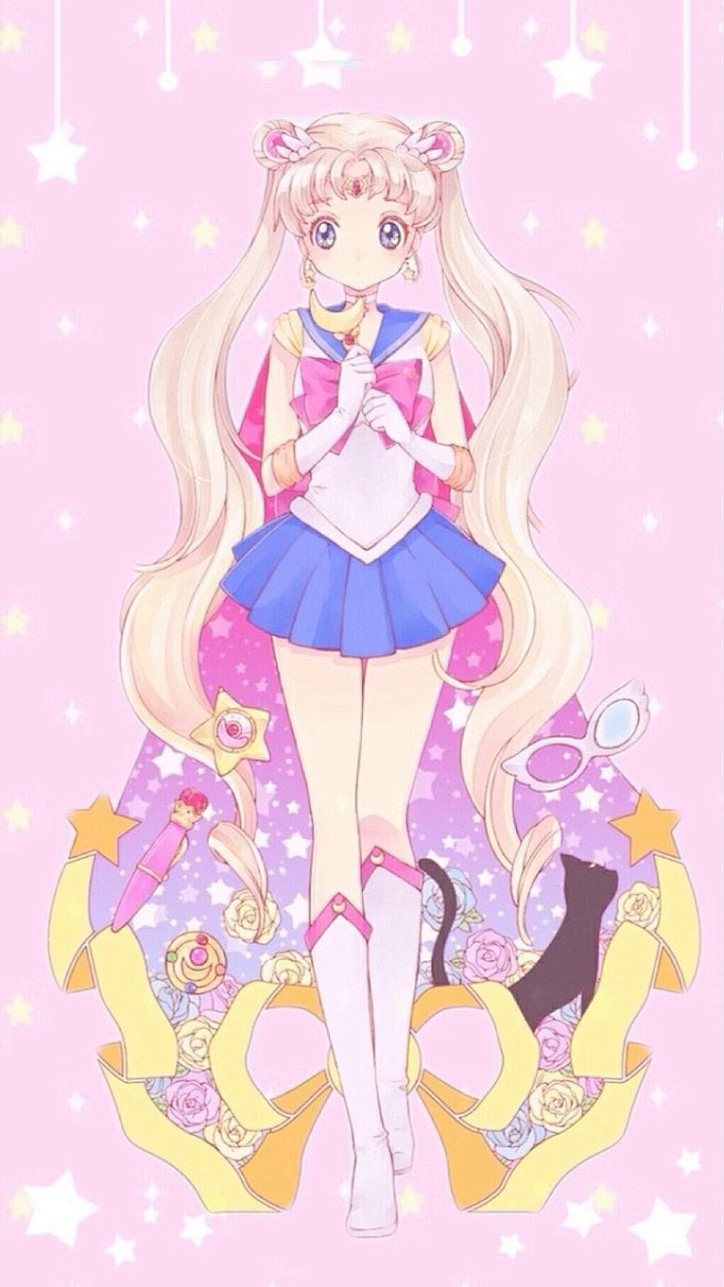 自制美少女战士水冰月软妹壁纸可分享勿侵权拿图点赞哦木嘛