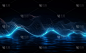 波浪线条曲线科技感背景