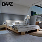 DAaZ设计师原创北欧风格实木双人床现代简约白蜡木日式卧房家具-旗舰店铺指南