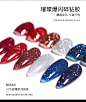 网红爆闪碎钻胶2020新款美甲夜光蹦迪粉甲油胶超细闪指甲光疗胶-tmall.com天猫