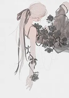 “不要责怪当初的自己，她当初一个人站在雾里也很迷茫” 画师分享——ajimita #插画分享 #插画 #惊艳 #插画师分享 #每日插画分享 #壁纸#孤独#参考 版权归原作者所有 - 小红书