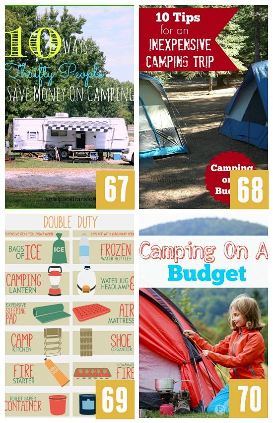 Camping Ideas on a B...