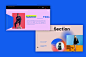 潮流酸性企业品牌营销策划演示文稿设计PPT模板 Right Co Brand Gradient Google slides