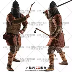 高清中世纪士兵png素材 人物插画设计 影视游戏角色概念设定-淘宝网