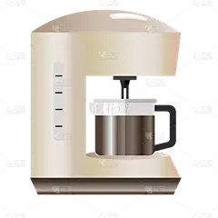 卡通风家居电器用品贴纸-料理机