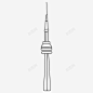 cn塔加拿大手绘 图标 标识 标志 UI图标 设计图片 免费下载 页面网页 平面电商 创意素材