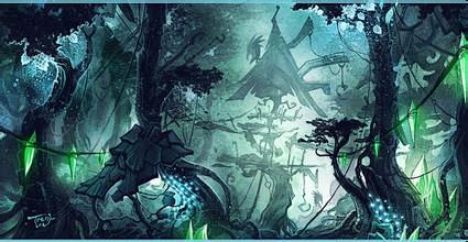魔兽世界燃烧远征场景设定原画欣赏