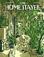"The Home Stayer" by Illustrator Luis Mendo : Tokyo-based illustrator Luis Mendo has found a silver lining in the Coronavirus pandemic—the idea that this shared experience has the potential to bring us all together. He says, "our spirits li