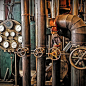 »✿❤Steampunk❤✿« The Old Pumping Station - Steam Engine